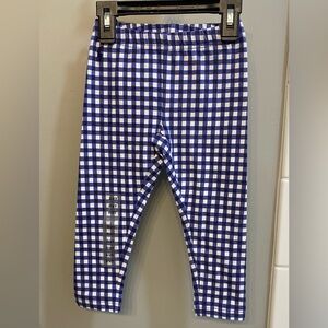 Polo Ralph Lauren Blue and White Checkered Fabric